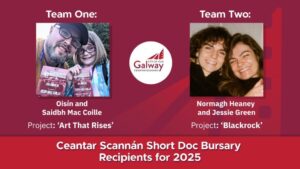 Ceantar Scannán Short Doc Bursary Recipients Announced for 2025!