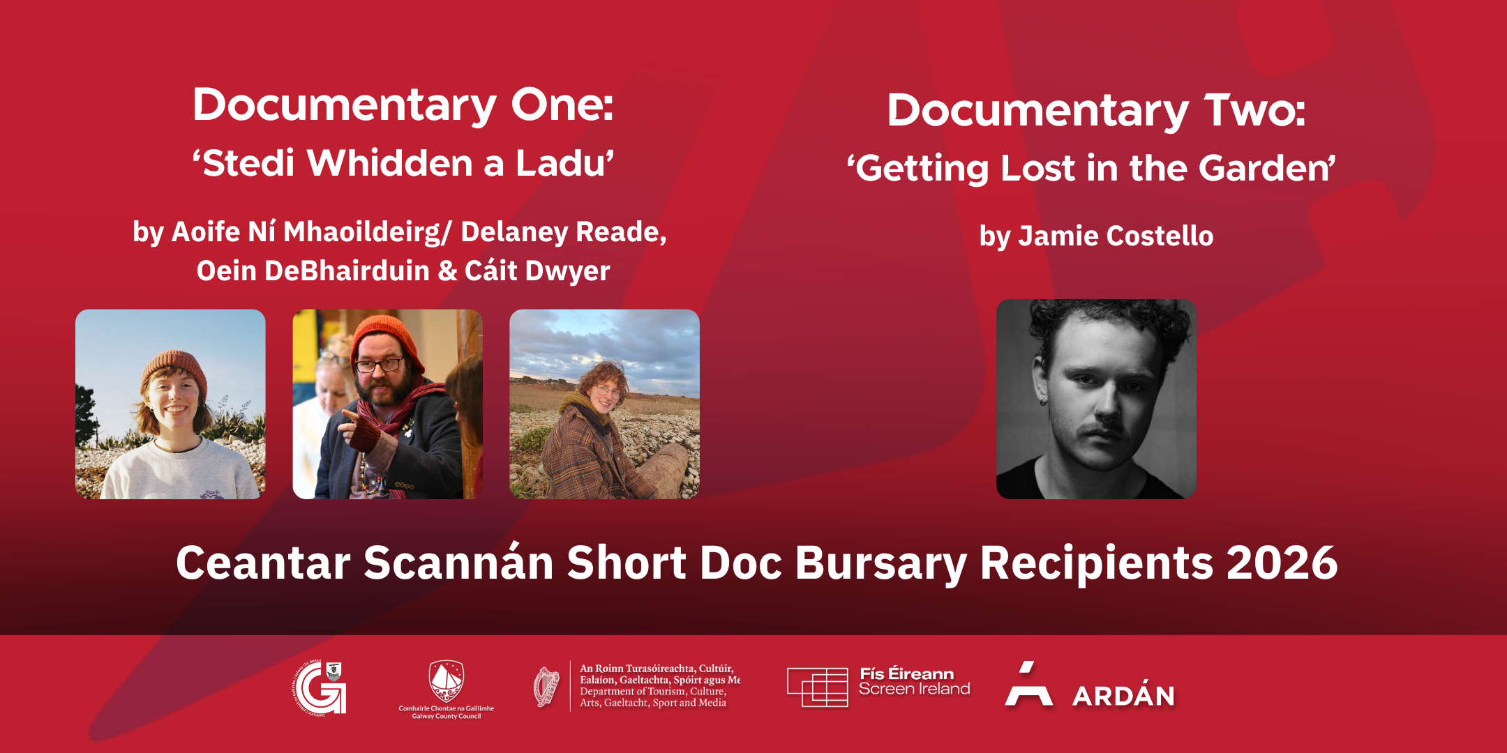 Short Documentary Bursary 2026 Recipients